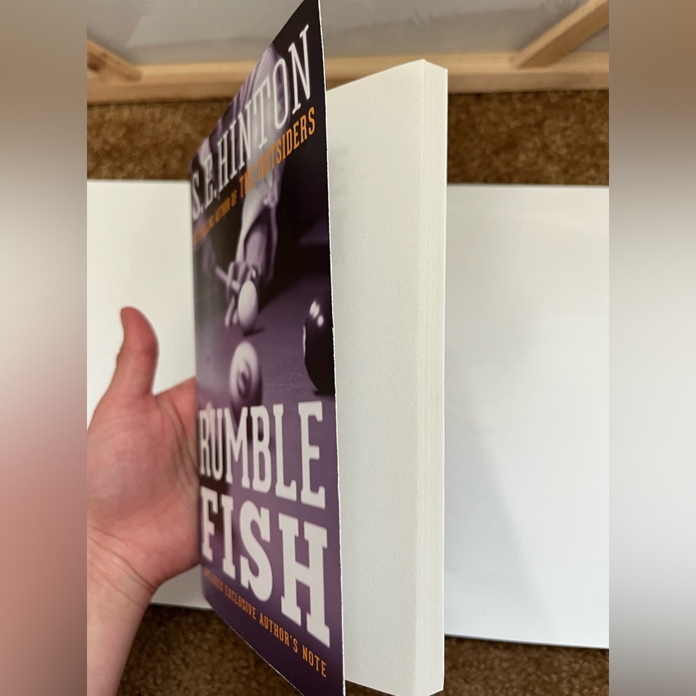 Rumble Fish Paperback Book - Picture 5 of 6